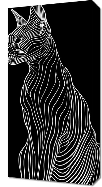 Obraz 30x60cm Minimalny Kontur zdjęcie 1