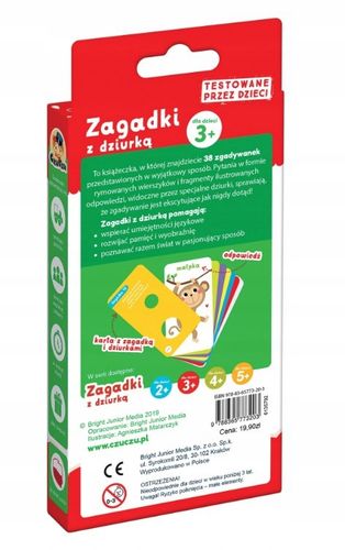 czuczu zagadki z dziurką 3+ na Arena.pl