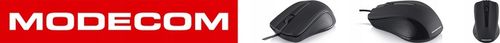 MYSZKA PRZEWODOWA USB NA DŁUGIM KABLU CICHA SENSOR OPTYCZNY MODECOM M9 USB na Arena.pl