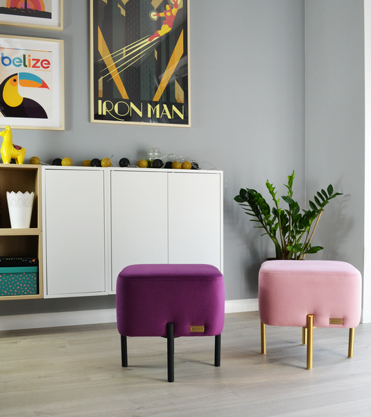 Puf tapicerowany - Adara zdjęcie 1