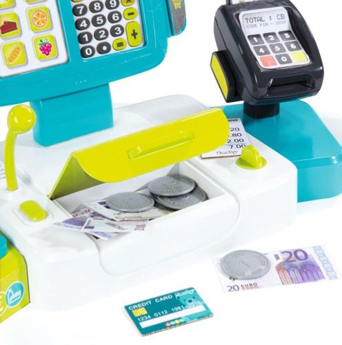 SMOBY Kasa elektroniczna niebieska na Arena.pl