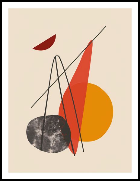 Plakat 60x80cm Harmonijna Forma zdjęcie 3