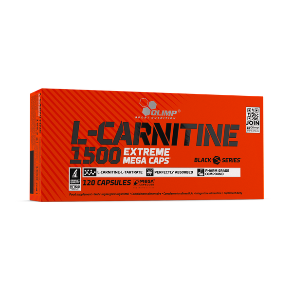 Olimp L-Carnitine 1500 Extreme Mega Caps 120 kaps. zdjęcie 1