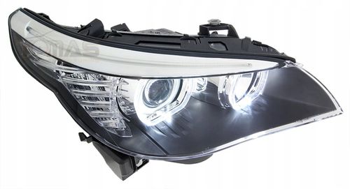 Reflektory lampy przednie BMW E60 / E61 BLACK RING na Arena.pl