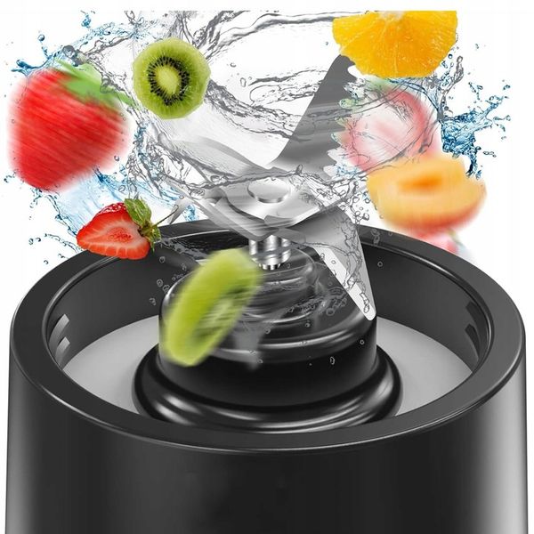 BLENDER PRZENOŚNY BEZPRZEWODOWY TURYSTYCZNY KUBEK 400ML ŁADOWANIE PRZEZ USB zdjęcie 11