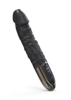 wibrator analny hidden desire silikonowy 24,5 cm czarny 12 trybów