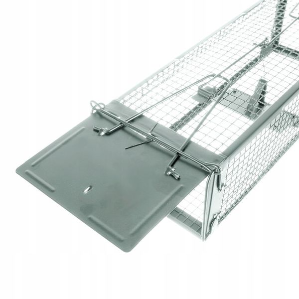 Żywołapka Pułapka na Szczury Kuny Łaski Norki Chwytacz Myszołapka XL Repest zdjęcie 13