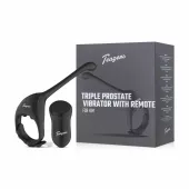 teazers triple prostate model z pilotem - regulowany system wibracji