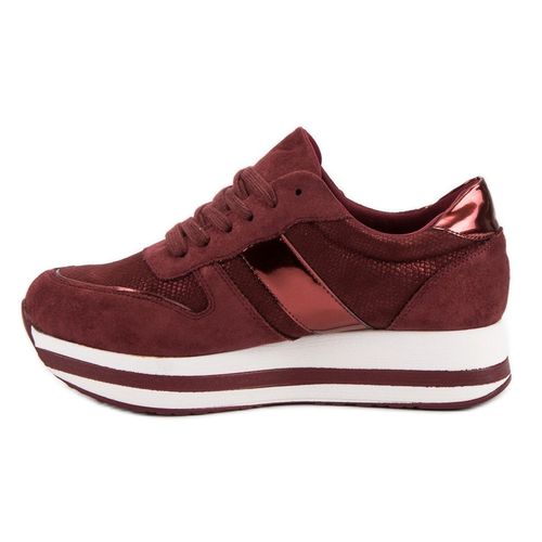 Modne Bordowe Sneakersy r.37 na Arena.pl