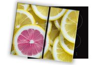 SZKLANA DESKA NA KUCHENKĘ 2x40x52 011D CYTRYNA