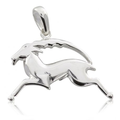 SREBRNY WISIOREK KOZIOROŻEC DUŻY ZNAK ZODIAKU PRÓBA SREBRA 925 na Arena.pl