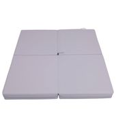 materac gimnastyczny Satellite PU 100x100x10 cm - czteroczęściowy szary