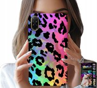 ETUI DO SAMSUNG GALAXY A07 4G - KOLOROWA TĘCZOWA PANTERKA PLECKI SZKŁO