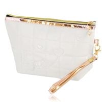 Kosmetyczka pikowana LOVE szara