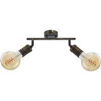 Reflektorki złote antyczne Fidel 3215 przysufitowa lampa do kuchni