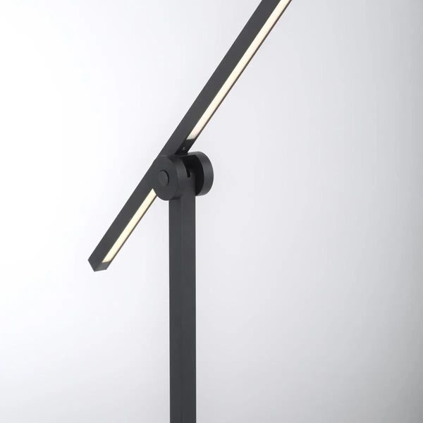 Podłogowa lampa stojąca Pure-grafo LED 14,5W czarna zdjęcie 2