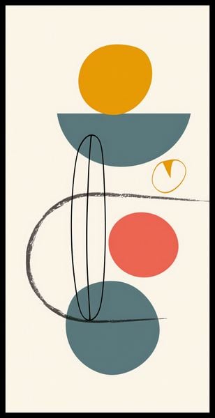 Plakat 50x100cm Równe Kompozycje zdjęcie 2