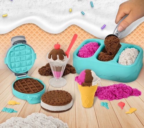 KINETIC SAND LODOWE PRZYSMAKI LODZIARNIA PACHNĄCY 3 KOLORY ZAPACHOWE na Arena.pl