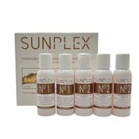 SUNPLEX Kuracja regenerująca do włosów 5x50ml - 250ml