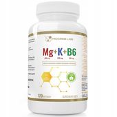 Progress Labs Magnez + Potas + Witamina B6 Skurcze Mięśni Regeneracja 120k