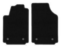 Dywaniki przednie welurowe czarne do: Audi A2 2000-2005 hatchback
