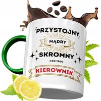 Kubek Zielony Dla Kierownika Na Urodziny Prezent Z Nadrukiem Ze Zdjęciem