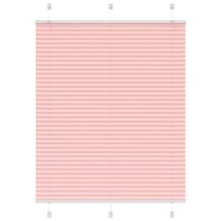 Roleta plisowana różowa 110x100 cm Szerokość tkaniny 109,4 cm