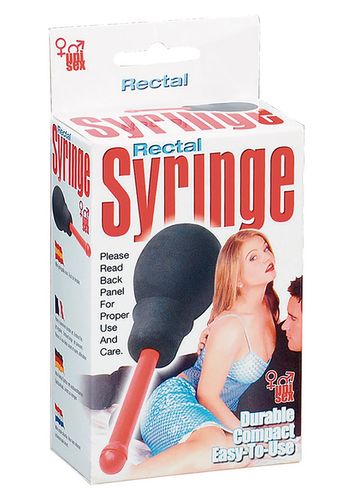 Rectal Syringe Black na Arena.pl