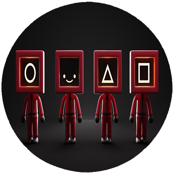 Podkładka pod myszkę Squid Game zdjęcie 2