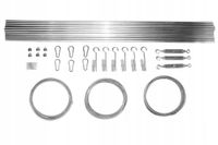 ZESTAW DO MONTAŻU ZEWNĘTRZNYCH ROLET RZYMSKICH POZIOMYCH DO MURU- MAŁY