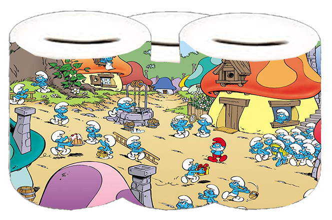 Skarbonka ceramiczna Smerfy zdjęcie 1