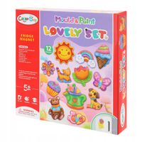 LT343 ZESTAW ZRÓB SAM MAGNESY FIGURKI DIY SŁOŃCE