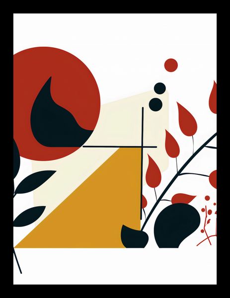 Plakat 30x40cm Ogień i Flora zdjęcie 2