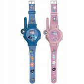 Lexibook Stitch Zegarek z krótkofalówką walkie talkie -2 szt. dla dzieci 6+
