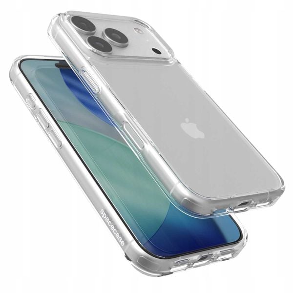 Spacecase Clear Hybrid Case Iphone 17 Pro Max zdjęcie 3