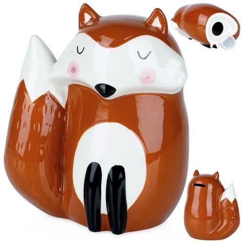 Skarbonka ceramiczna lis na Arena.pl