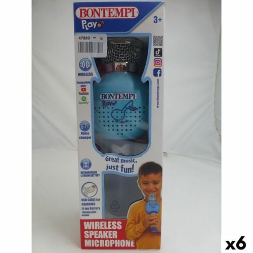 Mikrofonem Karaoke Bontempi 6 Sztuk na Arena.pl