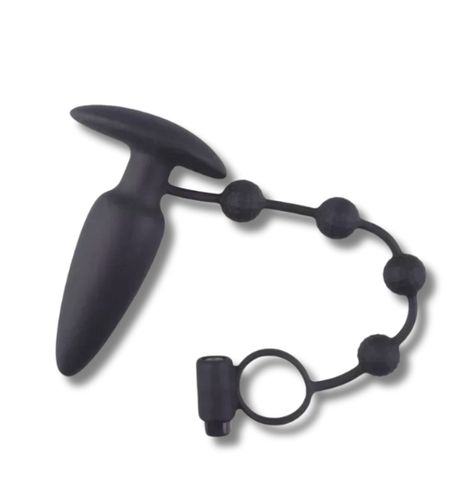 Wibrujący plug analny z pierścieniem na Arena.pl