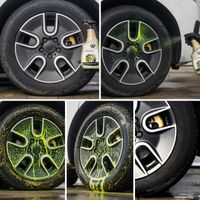 K2 NEORIM 700ml Zasadowy Płyn Mycia Felg Kół Opon NEON + SZCZOTKA +PĘDZELKI