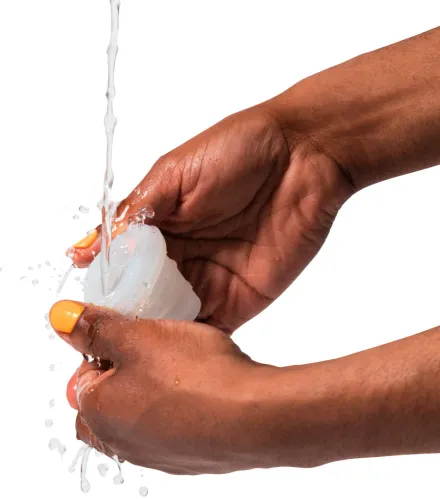 romp mosh przezroczysty rękaw intymny 2 struktury tpe 6,4 cm na Arena.pl