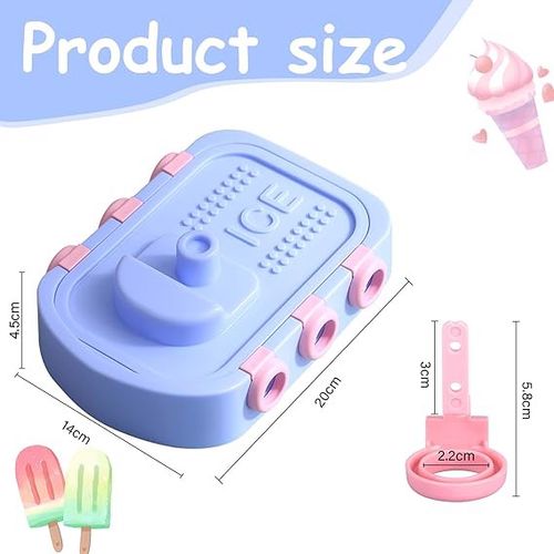 Forma Do Lodów Silikonowa Mini Mix Wzorów 6szt na Arena.pl