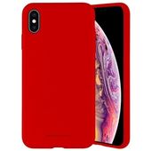 ETUI Mercury Silicone Samsung A25 4G/5G czerwony/red