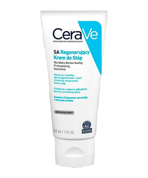 CeraVe SA Krem Regenerujący do Stóp 88 ml zdjęcie 3