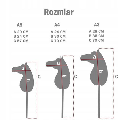 Kantar z wodze dla Hobby Horse A4 (Koń na patyku) na Arena.pl