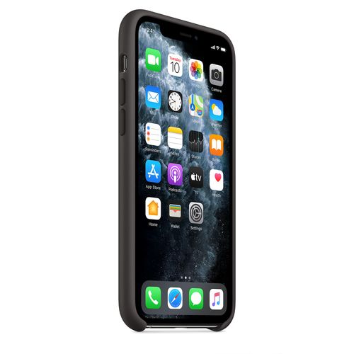 Silikonowe etui do iPhone’a 11 Pro Max – czarne na Arena.pl