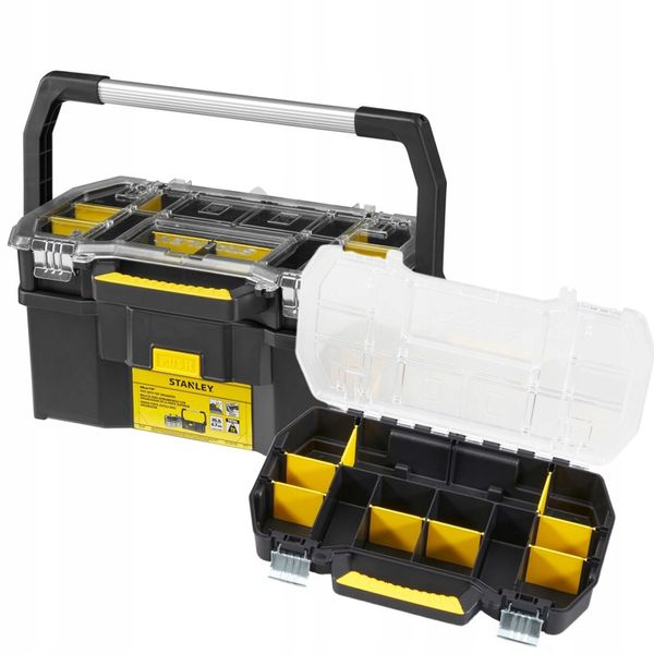 STANLEY WALIZKA SKRZYNIA NARZĘDZIOWA 19" Z ORGANIZEREM FATMAX STST1-70317 zdjęcie 8