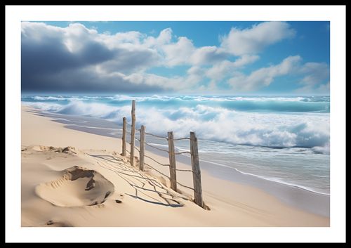 Plakat 60x40cm Szepty Oceanu na Arena.pl