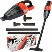 YATO YT-85680 ODKURZACZ PIONOWY AKUMULATOROWY SAMOCHODOWY 18V POJEMNIK