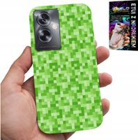 ETUI DO OPPO A79 5G - WZORY Z GIER Z GRY PIKSEL PIKSELE PLECKI
