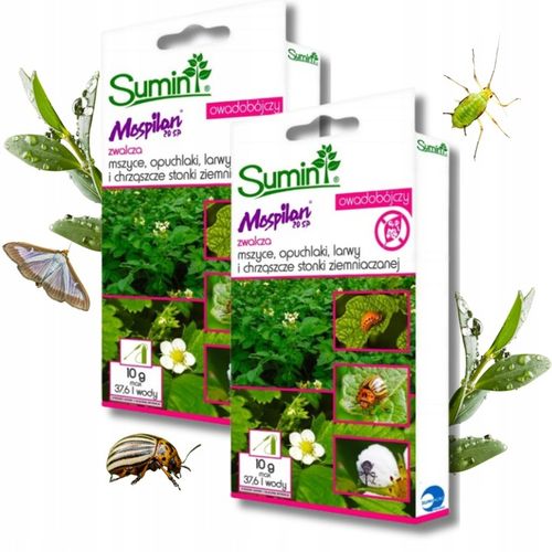 MOSPILAN 20SP Zwalcza Szkodniki Środek OWADOBÓJCZY Mszyca Opuchlaki Larwyx2 na Arena.pl